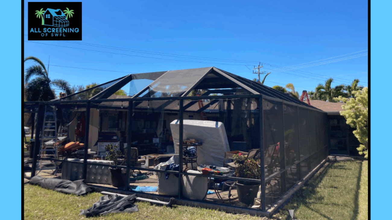 Affordable Pool Screen Repair Cape Coral - All Screening of SWFL