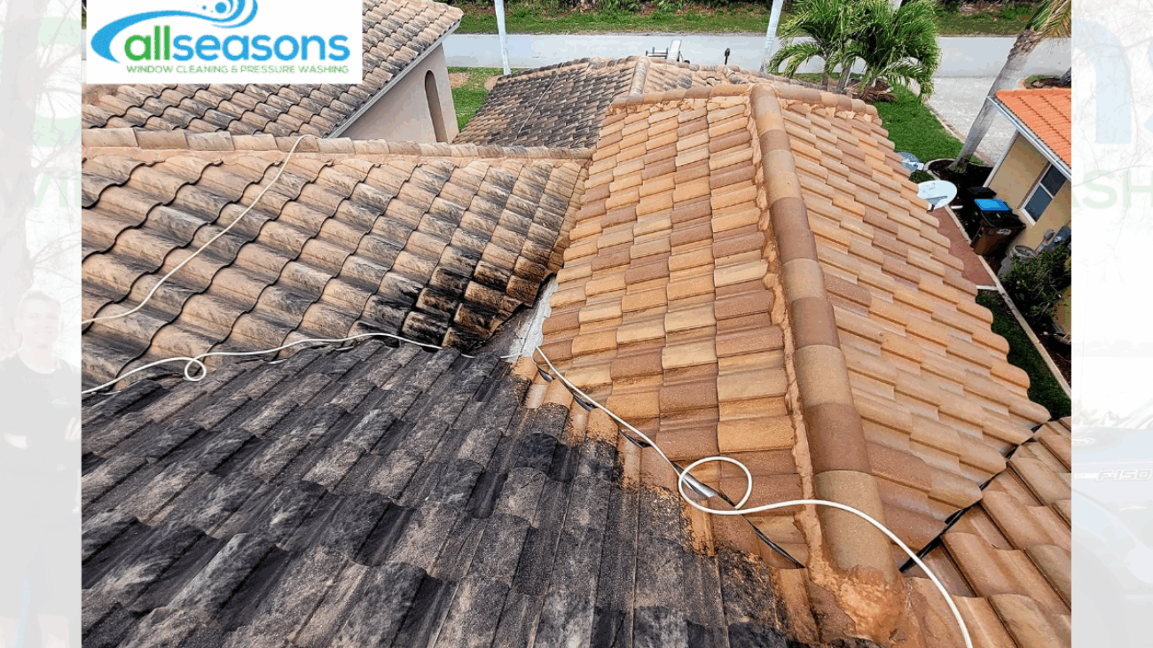 Cape Coral Roof Cleaning - All Seasons Window Cleaning and Pressure Washing
