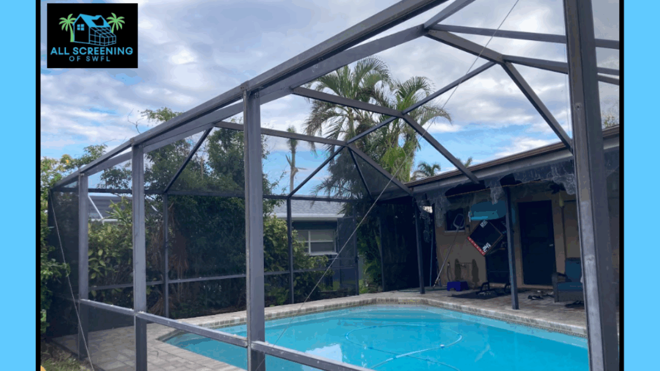 Pool Enclosure Repair Cape Coral - All Screening of SWFL