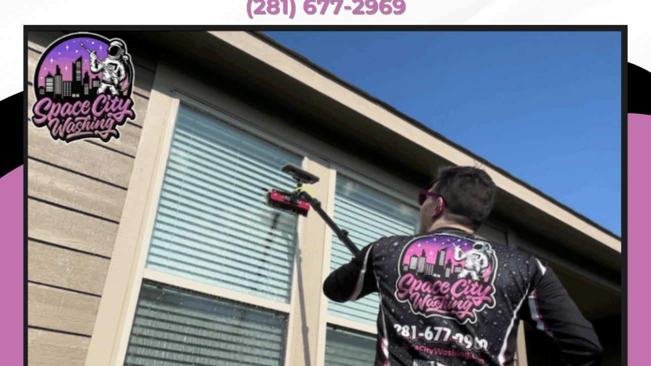 Window Washing Spring TX - Space City Washing