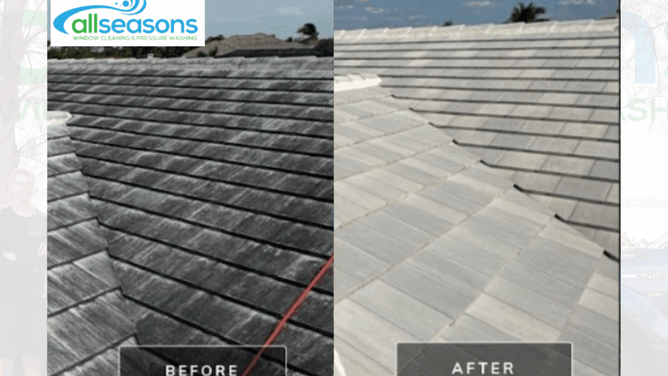 Cape Coral Roof Cleaning - All Seasons Window Cleaning and Pressure Washing