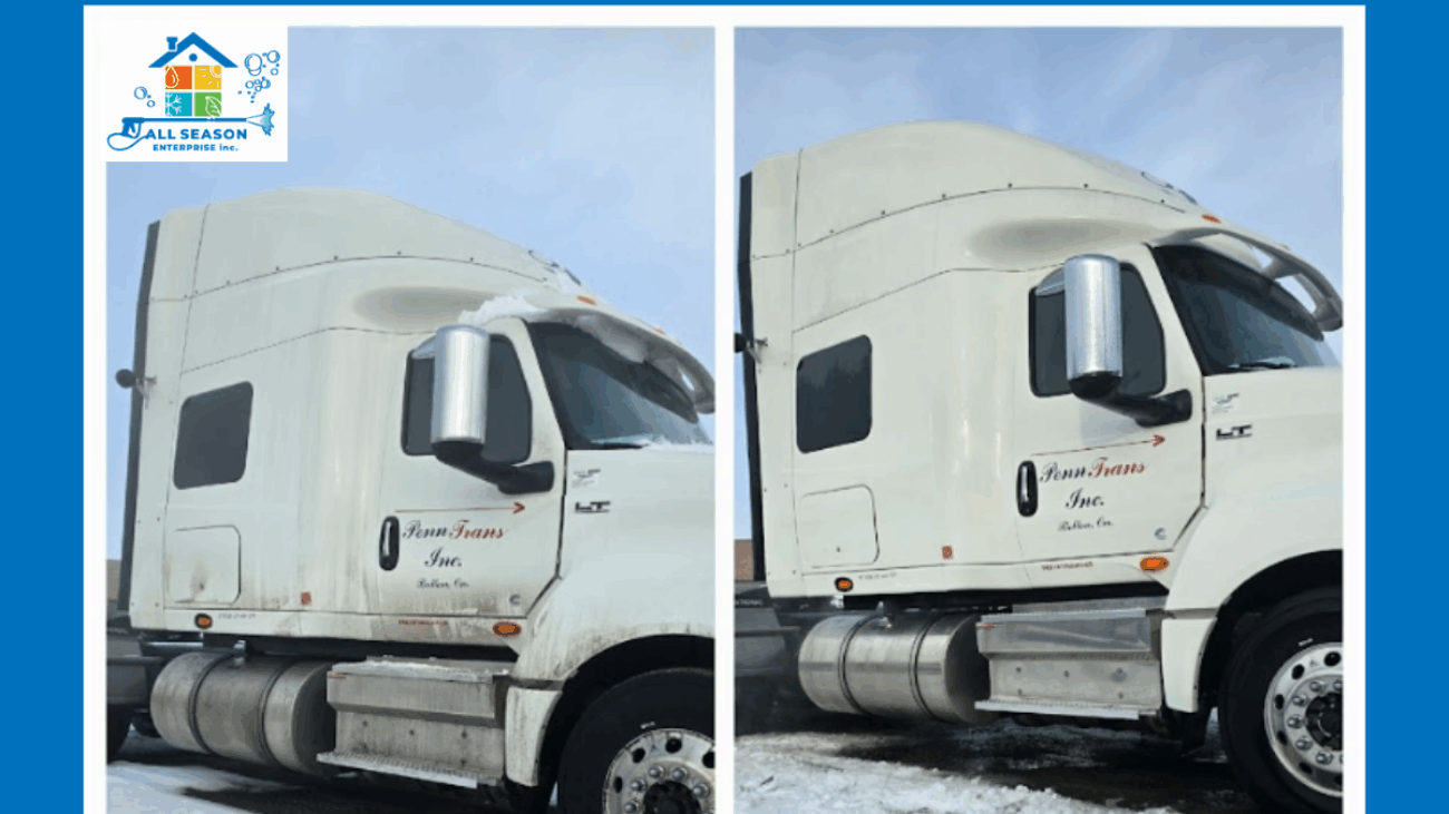 Commercial Truck Washing North York - All Season Enterprise