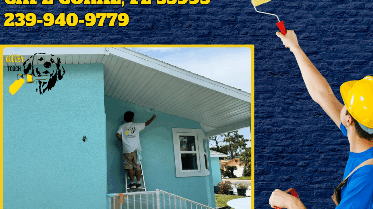 House Painter Cape Coral - Golden Touch Painting Company