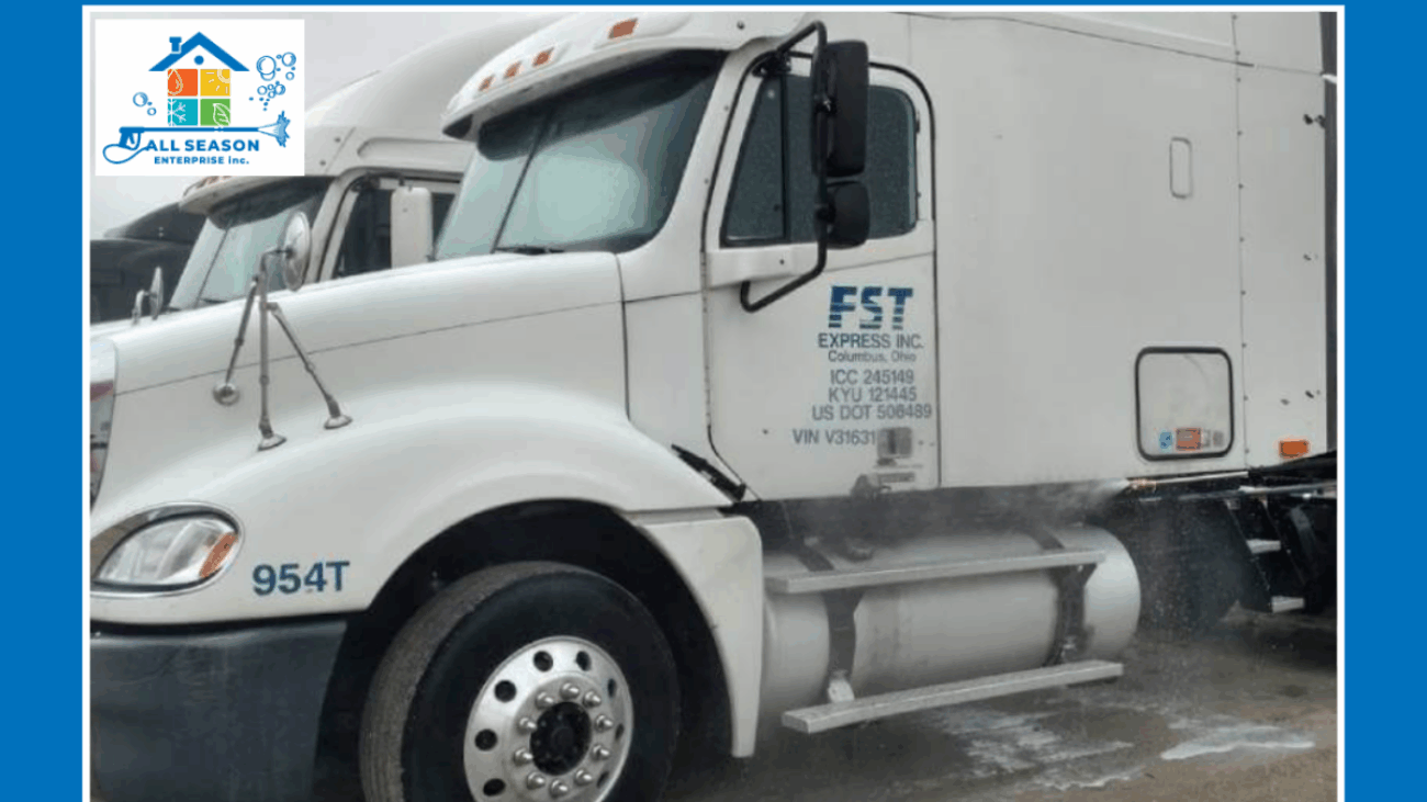 Mobile Truck Washing - All Season Enterprise