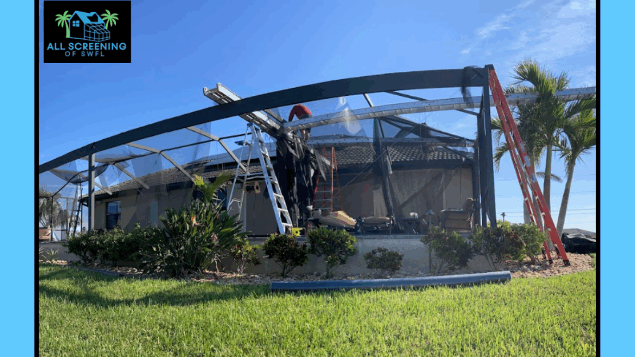 Pool Cage Screen Repair Cape Coral - All Screening of SWFL