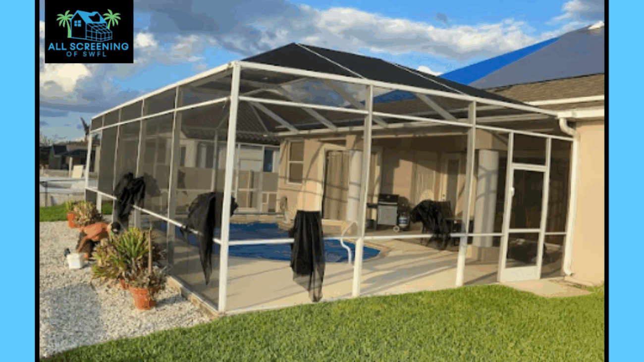 Pool Cage Screen Repair Cape Coral - All Screening of SWFL