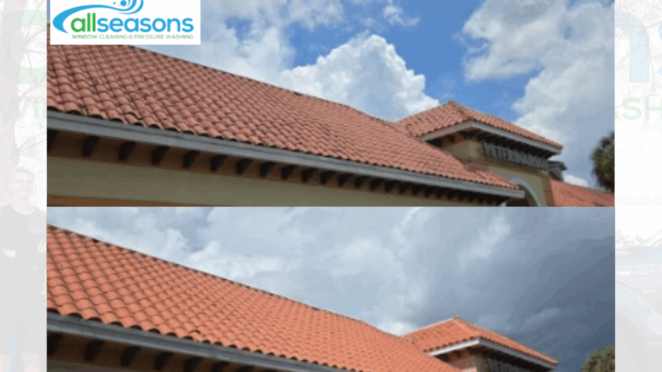 Pressure Wash Roof Cape Coral - All Seasons Window Cleaning and Pressure Washing