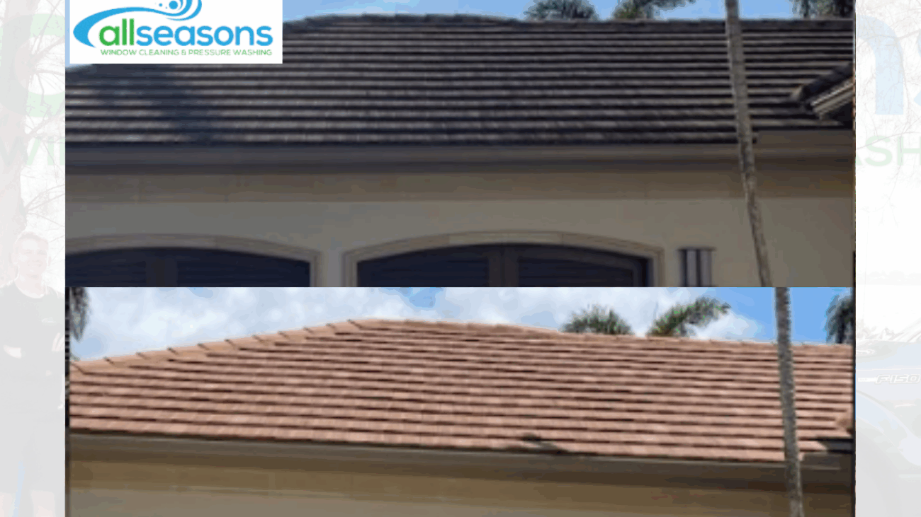 Roof Cleaning - All Seasons Window Cleaning and Pressure Washing