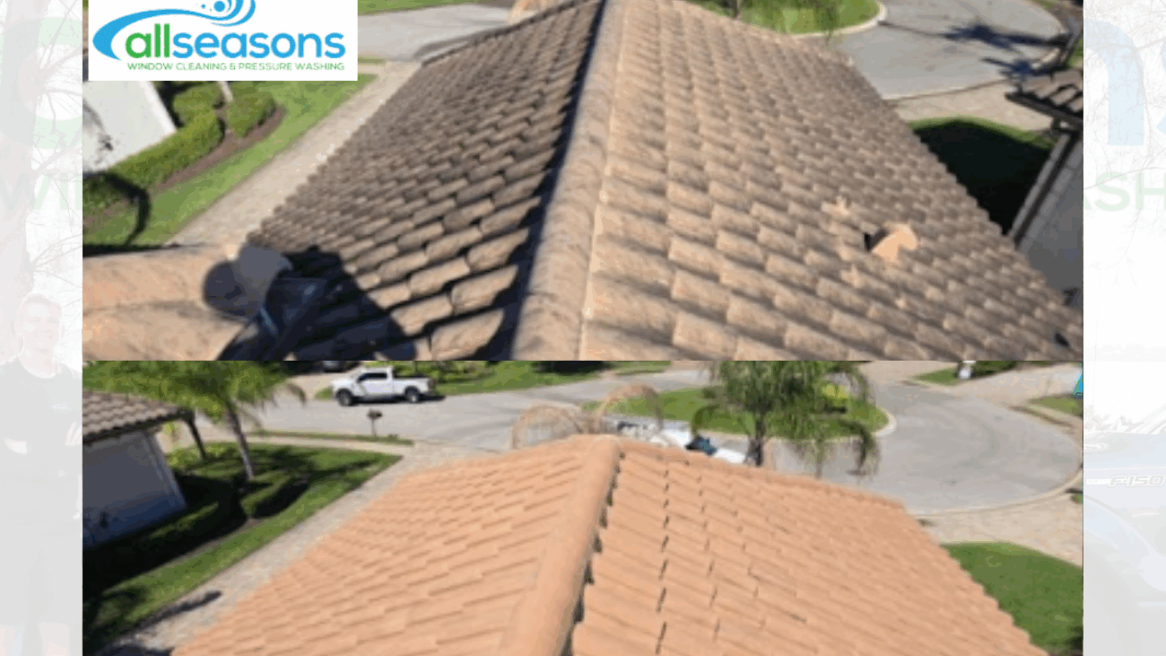 Roof Washing Cape Coral - All Seasons Window Cleaning and Pressure Washing