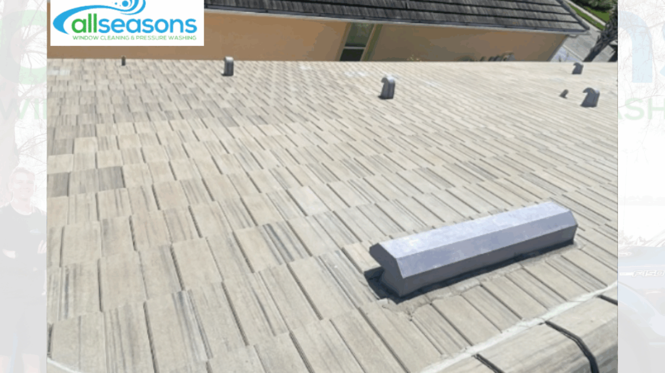 Soft Wash Roof Cleaning - All Seasons Window Cleaning and Pressure Washing