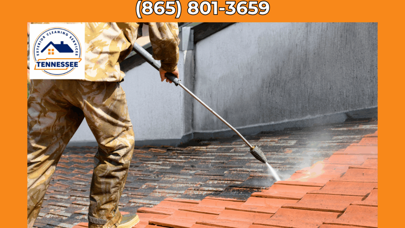 Soft Wash Roof Cleaning Maryville TN - TN Exterior Cleaning Services