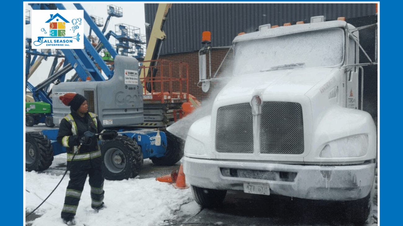 Truck Power Washing North York - All Season Enterprise
