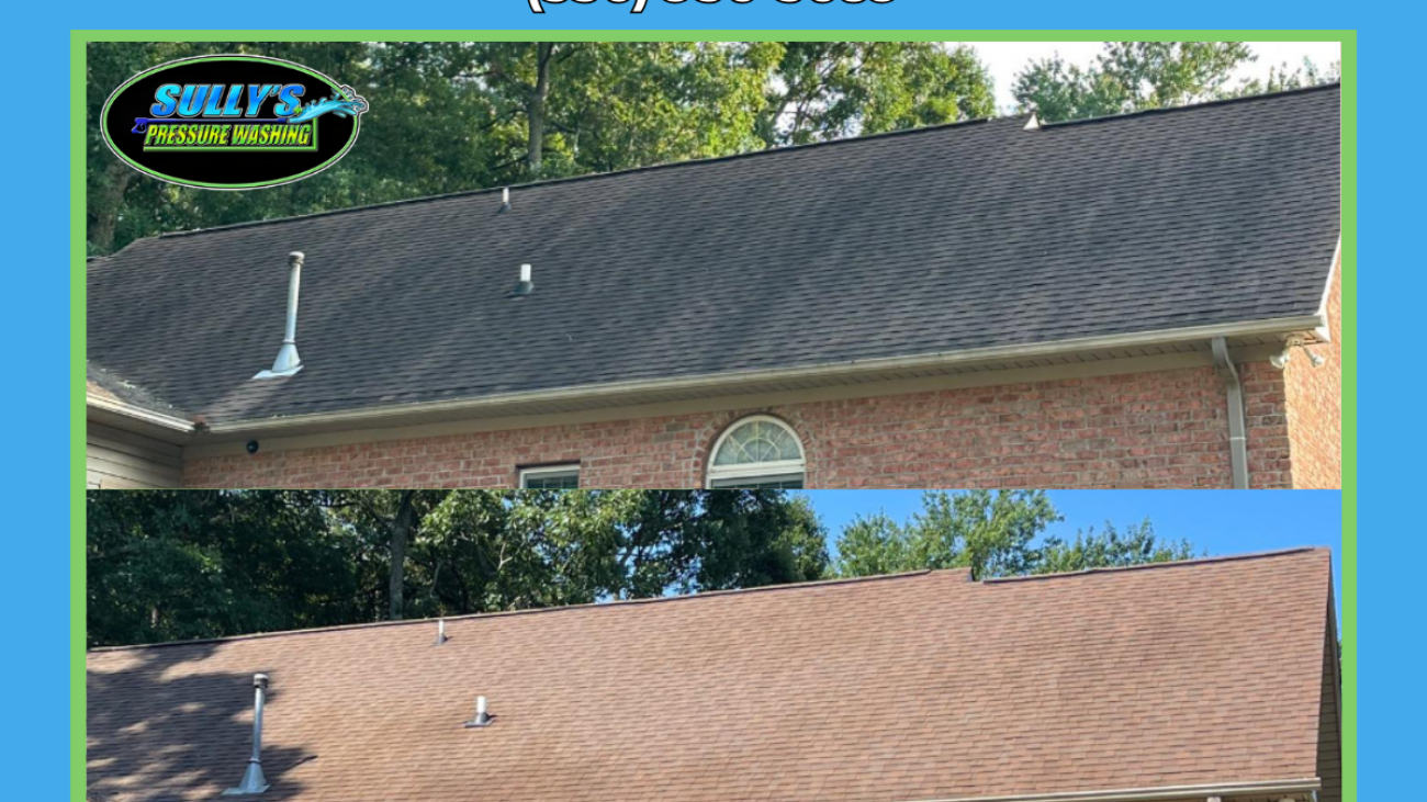 Roof Cleaning - Sully's Pressure Washing